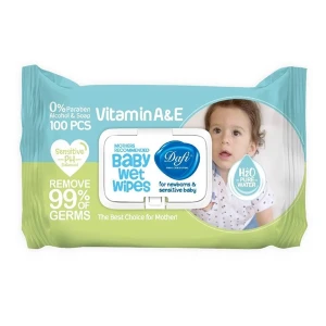 دستمال مرطوب کودک سنسیتیو دافی